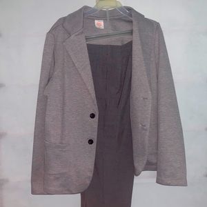 wonder nation size 12 grey suit coat and dark grey pants
